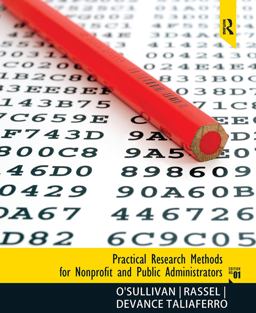 Practical Research Methods for Nonprofit and Public Administrators  9780205639465 Front Cover
