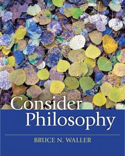 Consider Philosophy  9780205644223 Front Cover