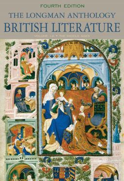 Longman Anthology of British Literature The Middle Ages 4th 9780205655304 Front Cover