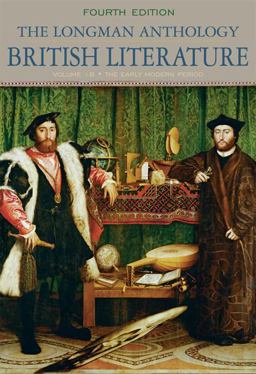 Longman Anthology of British Literature The Early Modern Period 4th 9780205655328 Front Cover