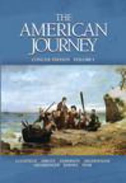 American Journey, Concise Edition, Volume 1 Value Package (includes MyHistoryLab Student Access for US History, 2-semester)
