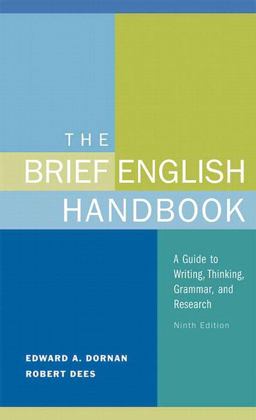 Brief English Handbook 9th 9780205661411 Front Cover