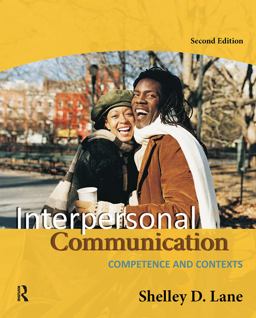 Interpersonal Communication Competence and Contexts 2nd 9780205663026 Front Cover