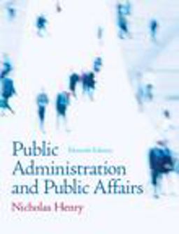 Public Administration and Public Affairs