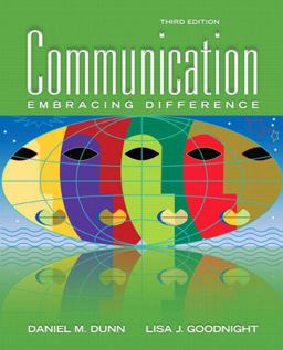 Communication Embracing Difference 3rd 9780205688128 Front Cover