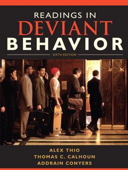 Readings in Deviant Behavior 6th 9780205695577 Front Cover