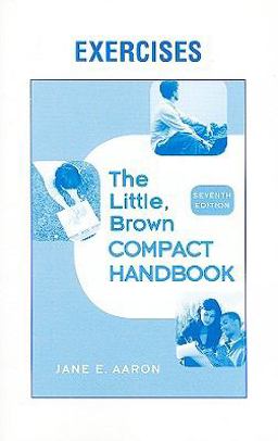 Exercise Book for the Little, Brown Compact Handbook 7th 9780205701957 Front Cover