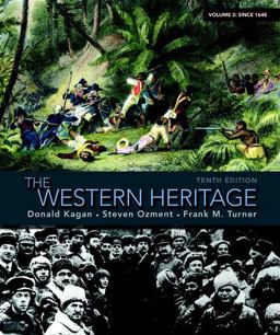 Western Heritage Volume 2 10th 9780205705160 Front Cover