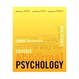 Abnormal Psychology with MyPsychLab with Pearson eText Student Access Code Card