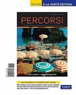Percorsi L'Italia Attraverso la Lingua e la Cultura 2nd 9780205718658 Front Cover