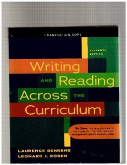 Writing and Reading Across the Curriculum