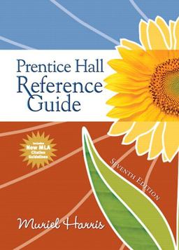 Prentice Hall Reference Guide, MLA Update Edition 7th 9780205735617 Front Cover