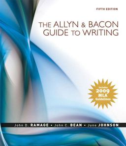 The Allyn and Bacon Guide to Writing