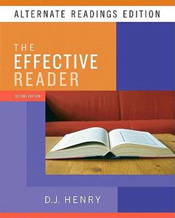 Effective Reader, the, Alternate Reading Edition (with MyReadingLab Student Access Code Card)