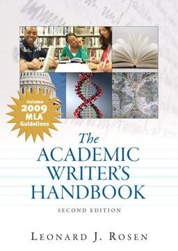 Academic Writer's Handbook, MLA Update Edition Academic Writer's Handbook, MLA Update Edition