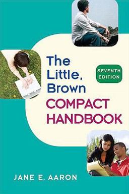 Little, Brown Compact Handbook (With Mycomplab New with Pearson Etext Student Access Code Card)