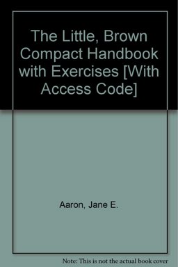 Little, Brown Compact Handbook with Exercises and MyCompLab NEW with Pearson eText Student Access Code Card