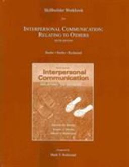 Skillbuilder Workbook for Interpersonal Communication