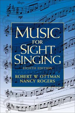 Music for Sight Singing 8th 9780205760084 Front Cover