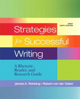 Strategies for Successful Writing A Rhetoric, Reader and Research Guide 9th 9780205760114 Front Cover