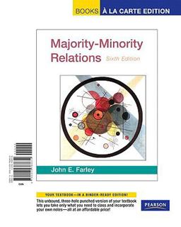 Majority-Minority Relations, Books a la Carte Edition