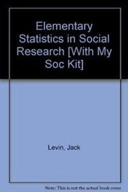 Elementary Statistics in Social Research with MySocKit