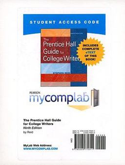 Prentice Hall Guide for College Writers