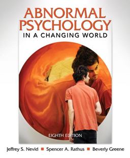 Abnormal Psychology in a Changing World 8th 9780205773404 Front Cover