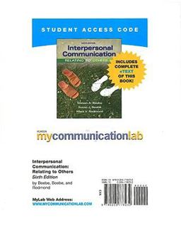 Interpersonal Communication