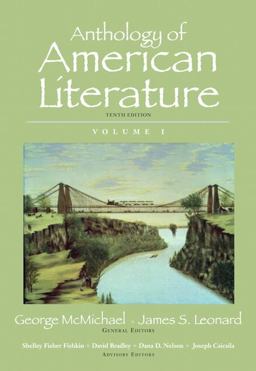 Anthology of American Literature, Volume I 10th 9780205779390 Front Cover