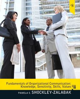 Fundamentals of Organizational Communication 8th 9780205781089 Front Cover