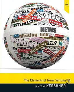 Elements of News Writing 3rd 9780205781126 Front Cover