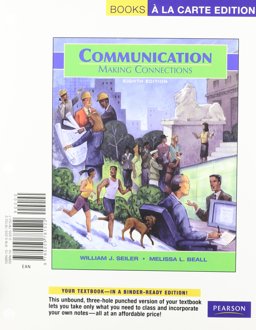 Communication Making Connections 8th 9780205781522 Front Cover