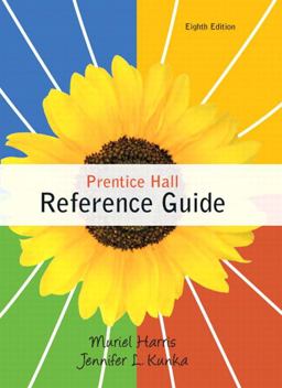Prentice Hall Reference Guide 8th 9780205782314 Front Cover