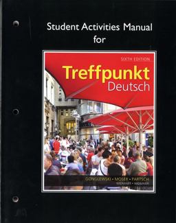 Treffpunkt Deutsch 6th 9780205783366 Front Cover