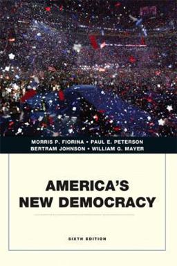 America's New Democracy 6th 9780205806737 Front Cover