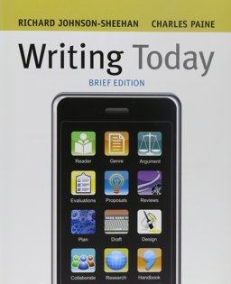 WRITING TODAY BRIEF and MYCOMPLAB W/EBOOK PKG