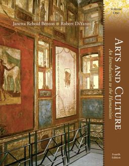 Arts and Culture An Introduction to the Humanities, Volume I 4th 9780205816606 Front Cover