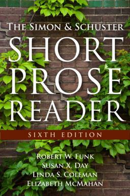 Simon and Schuster Short Prose Reader 6th 9780205825998 Front Cover