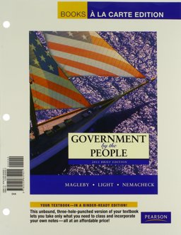 Government by the People, Brief Edition, Books a la Carte Edition
