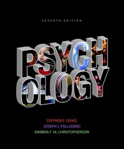 Psychology 7th 9780205846849 Front Cover