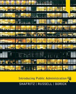 Introducing Public Administration 8th 9780205855896 Front Cover