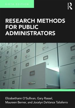 Research Methods for Public Administrators 6th 9780205856251 Front Cover