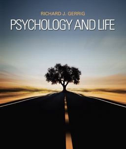 Psychology and Life 20th 9780205859139 Front Cover
