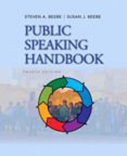 Public Speaking Handbook Plus NEW MyCommunicationLab with EText 4th 9780205867493 Front Cover
