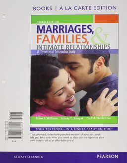 Marriages, Families, and Intimate Relationships, Books a la Carte Edition