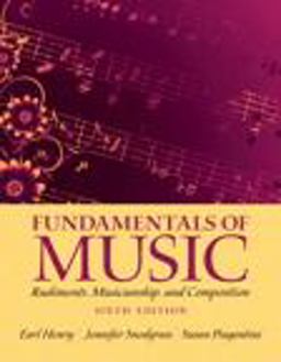 Fundamentals of Music Rudiments, Musicianship, and Composition 6th 9780205885893 Front Cover