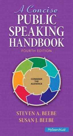 Concise Public Speaking Handbook 4th 9780205897216 Front Cover
