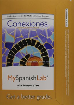 MyLab Spanish with Pearson eText -- Access Card -- for Conexiones