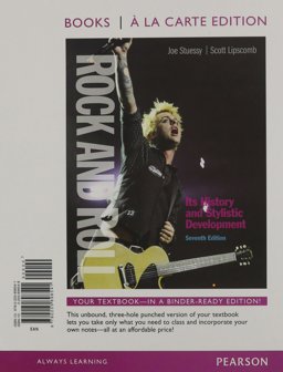 Rock and Roll Its History and Stylistic Development, Books a la Carte Edition 7th 9780205898541 Front Cover
